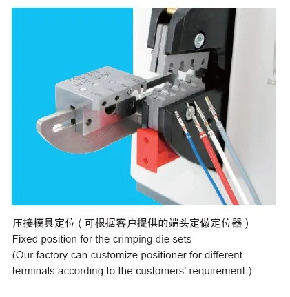 Pneumatic Air Powered Crimping Machine, Crimping Wire Connector, Wire Cable Terminate Crimping Machine