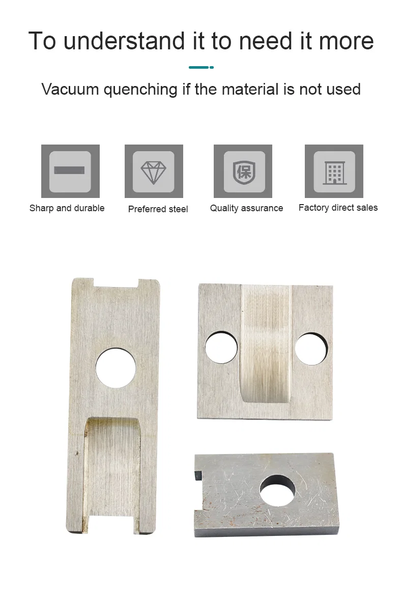 Terminal machine blad, Various types of automatic terminal crimping machine tool,die mute OTP die blade