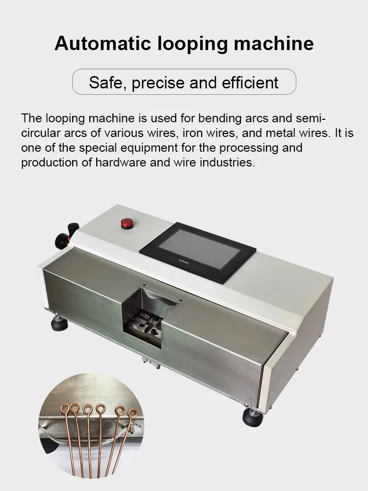 Metal Wires Loop Machine, Hook Loop Machine, Arcs Bending Machine 