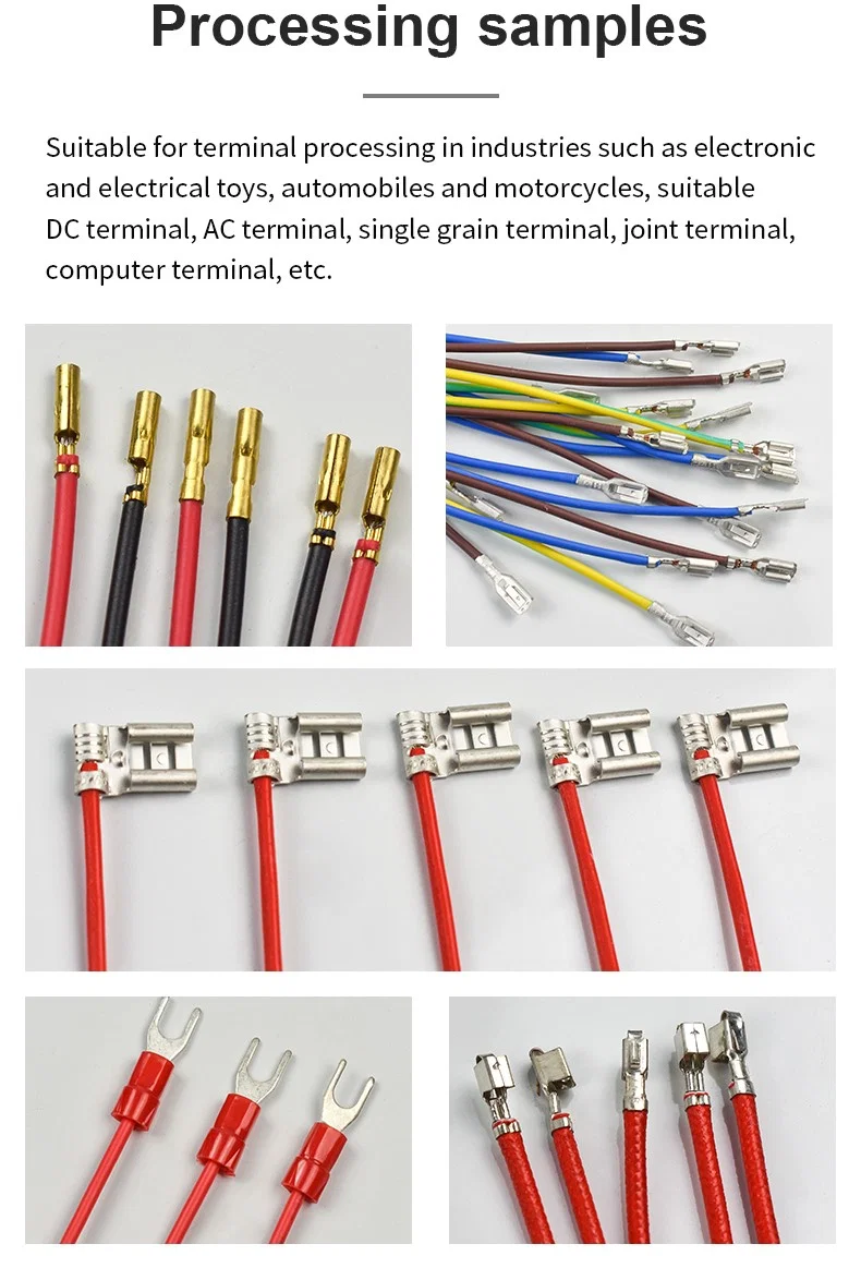 Wire Terminal Crimping Machine, Terminal Crimping Machine, U Shape Wire Terminal Crimping Machine