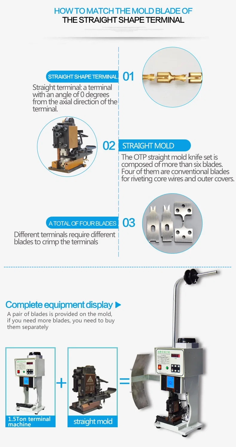  terminal applicator die OTP mold Horizontal and vertical crimping moulds, terminal applicator, die, OTP mold, Horizontal and vertical crimping moulds 