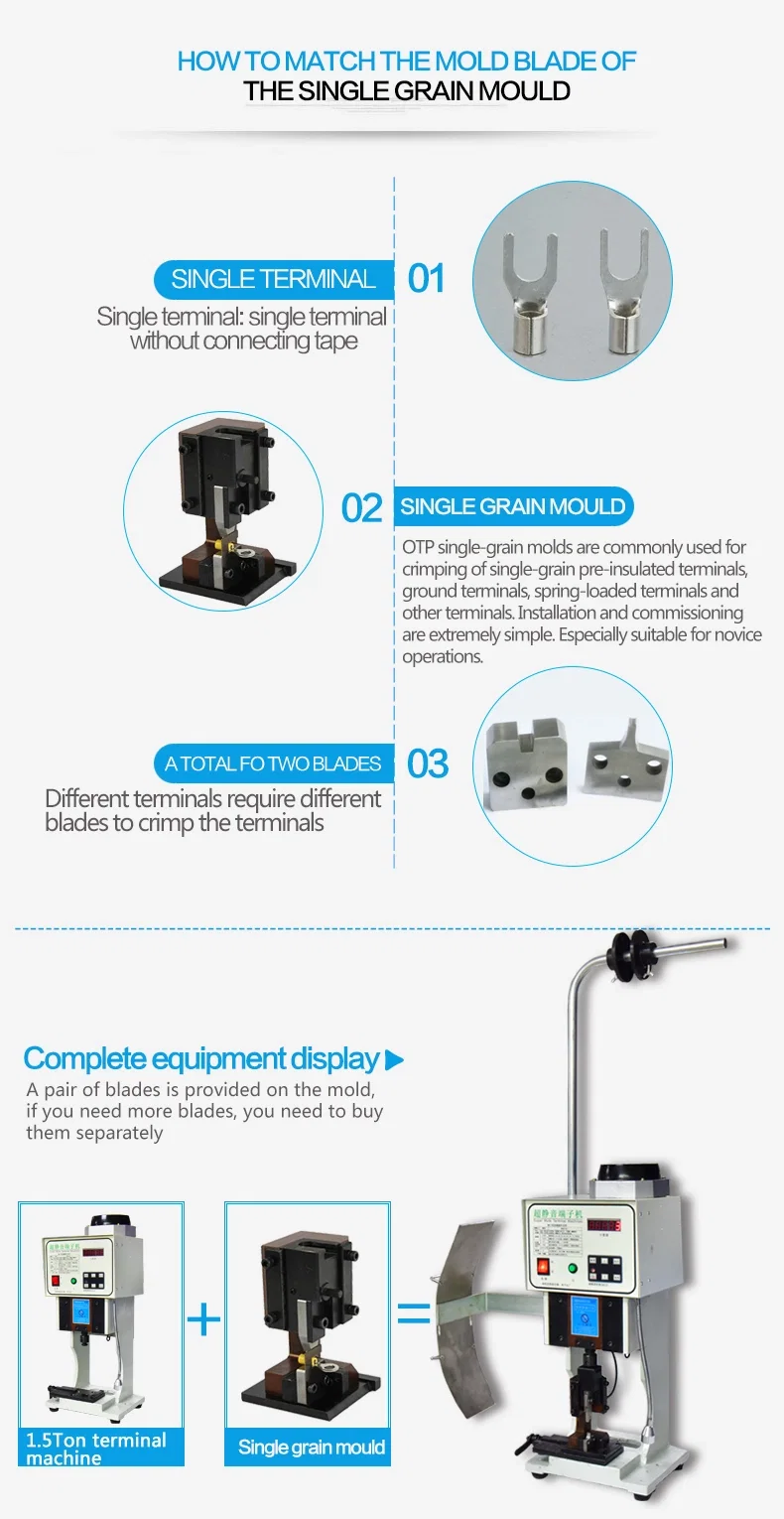  terminal applicator die OTP mold Horizontal and vertical crimping moulds, terminal applicator, die, OTP mold, Horizontal and vertical crimping moulds 