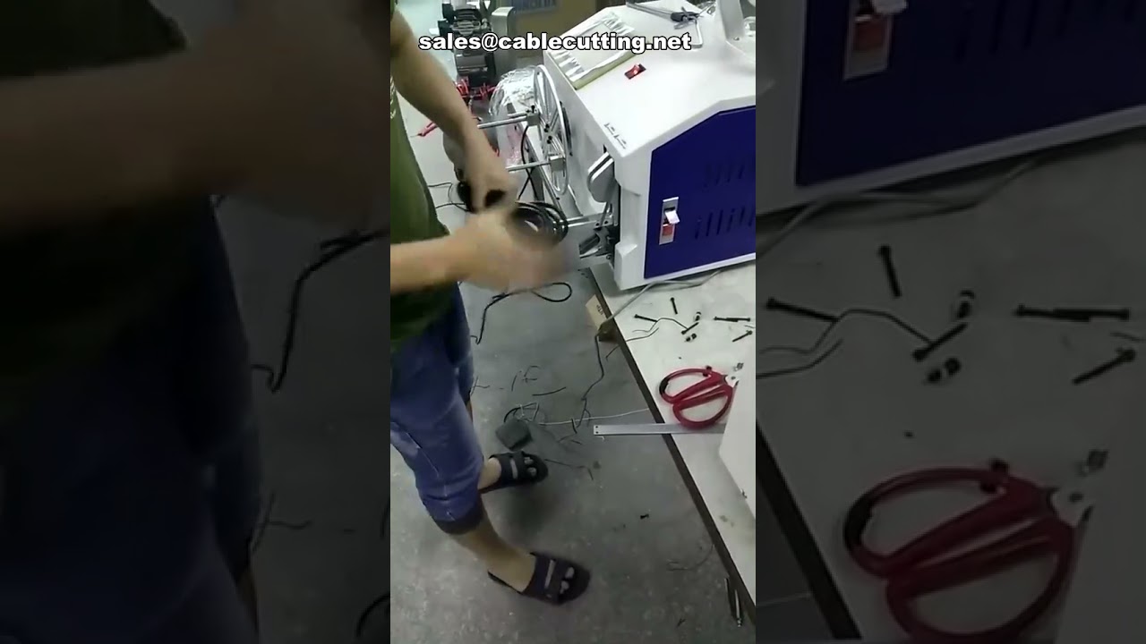 Low Price Rolling Wire and USB Cable Coiler Coil Winding Machine