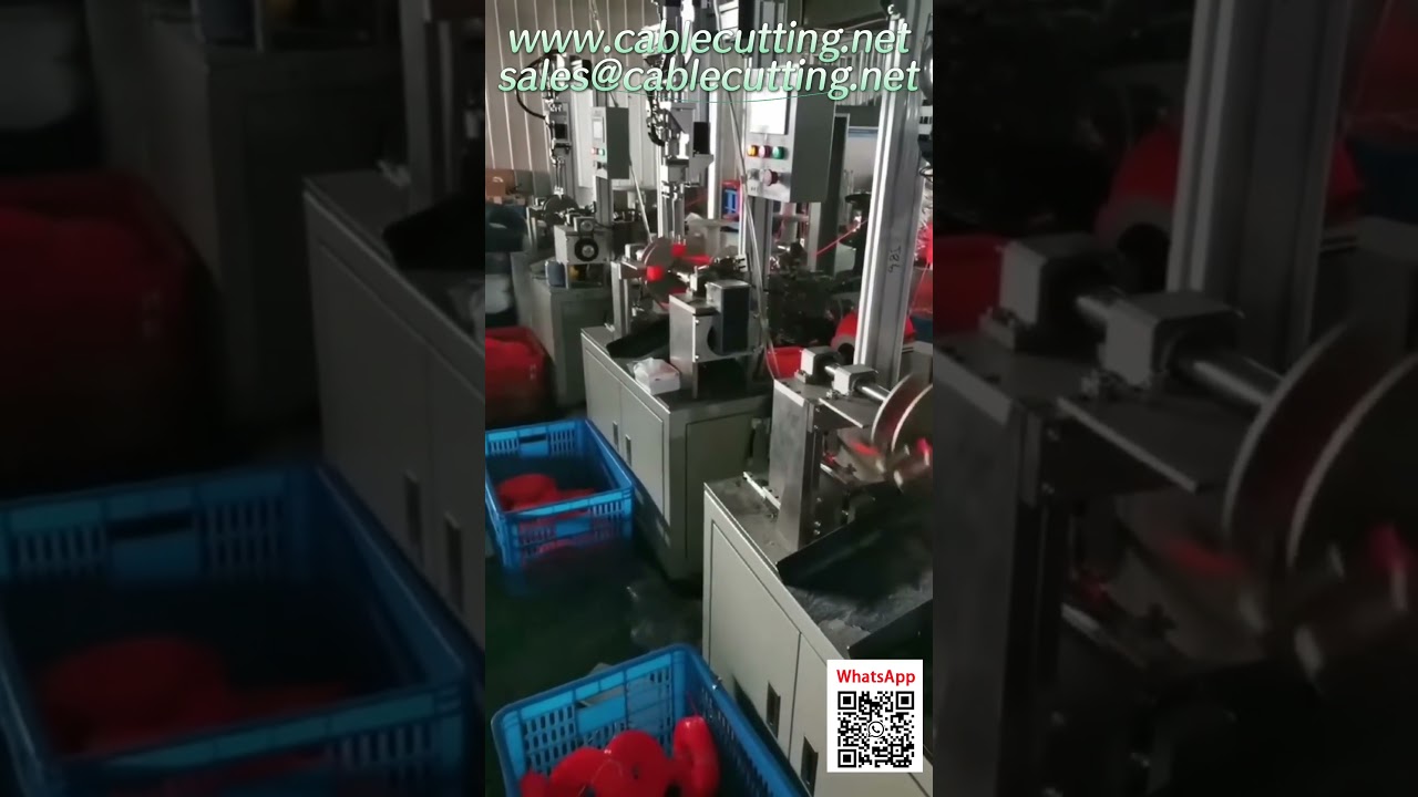 Automatic Coiling and Tying Machine for Pound Spool Trimmer Line