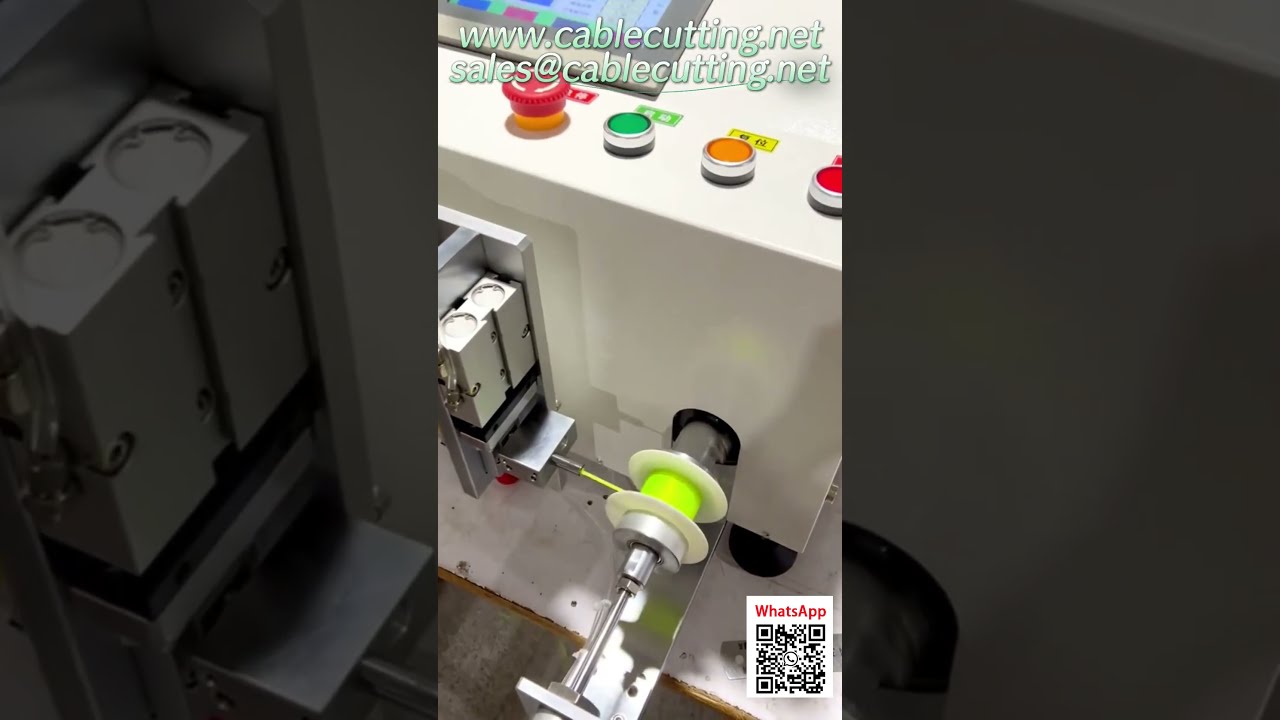Automatic Cable Winding Machine with Precise Length Metering & Auto Cut