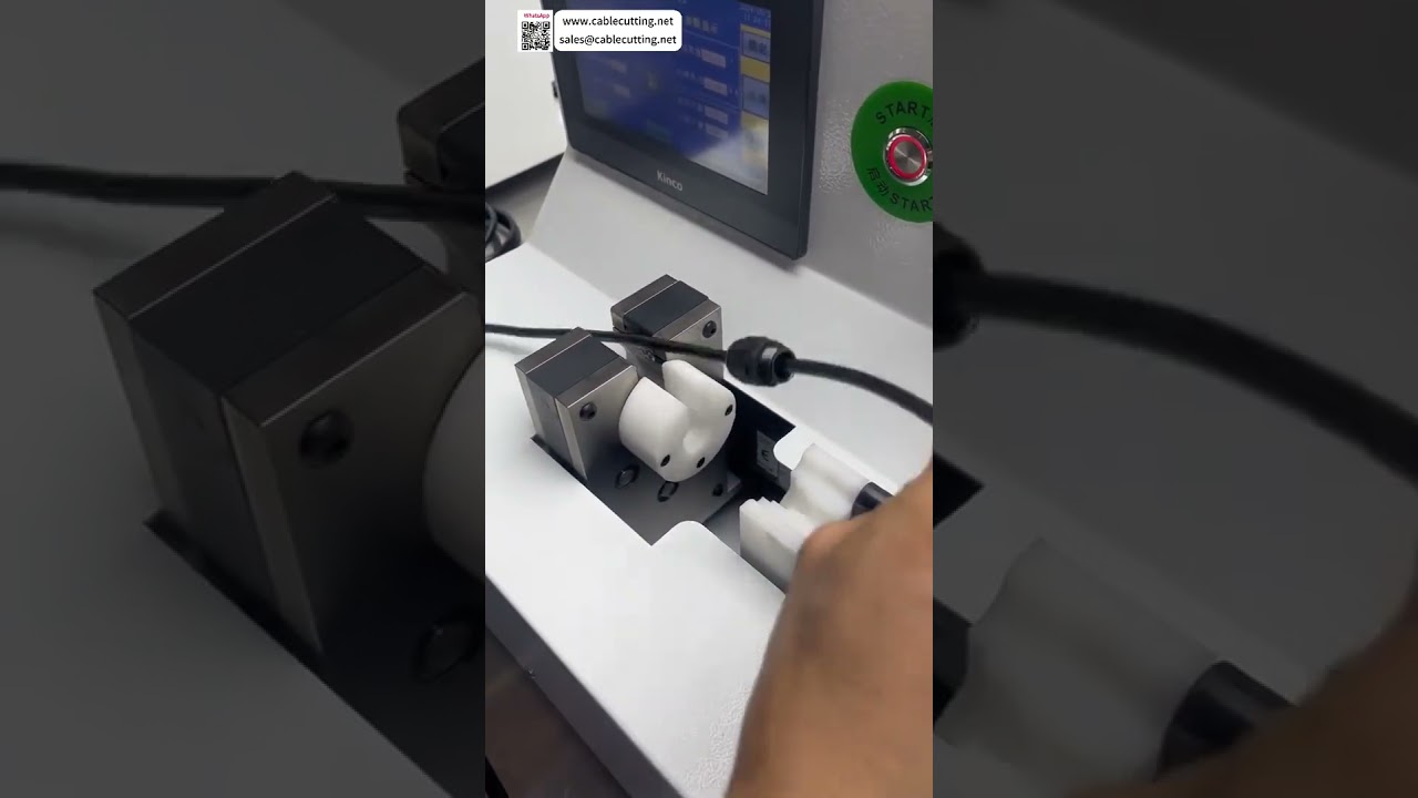 Nut Tightening Machine  Upgraded Version for Cables with Dual End Connectors Processing