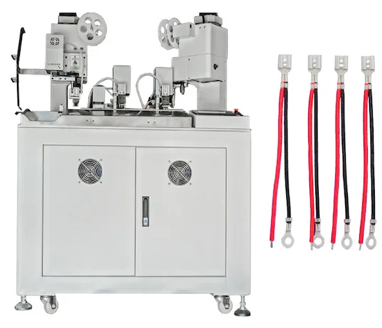 Automatic Three-Sided Two-Wire Crimping Machine WPM-038F