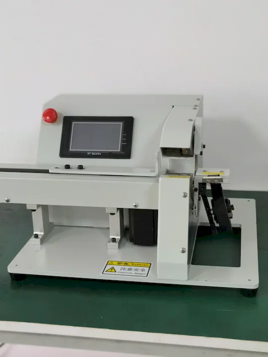 Taping wrapping machine with pull wire WPM-303K